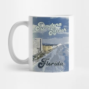 Retro Daytona Beach Florida / Vintage style poster / Mug